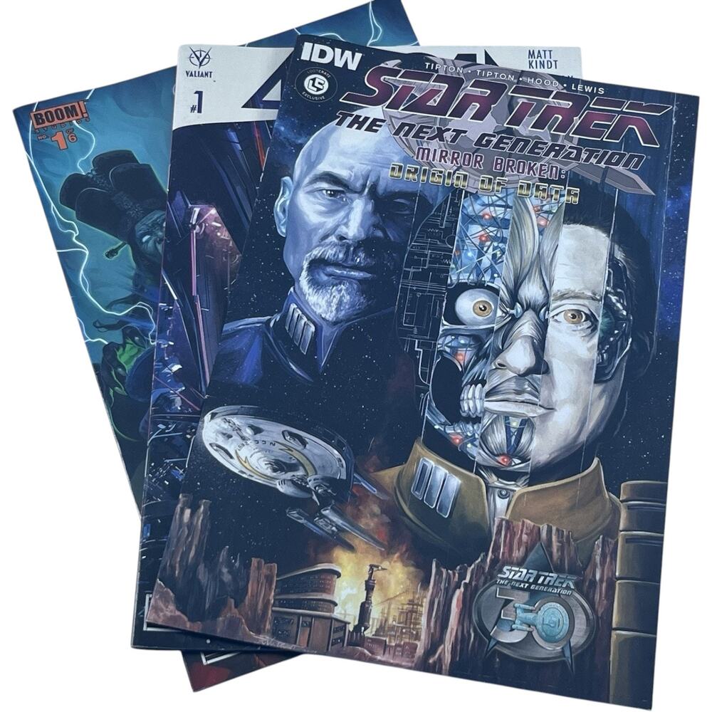 Comic Book Lot 3 Loot Crate Exclusives Star Trek 4001 AD Big Trouble #1